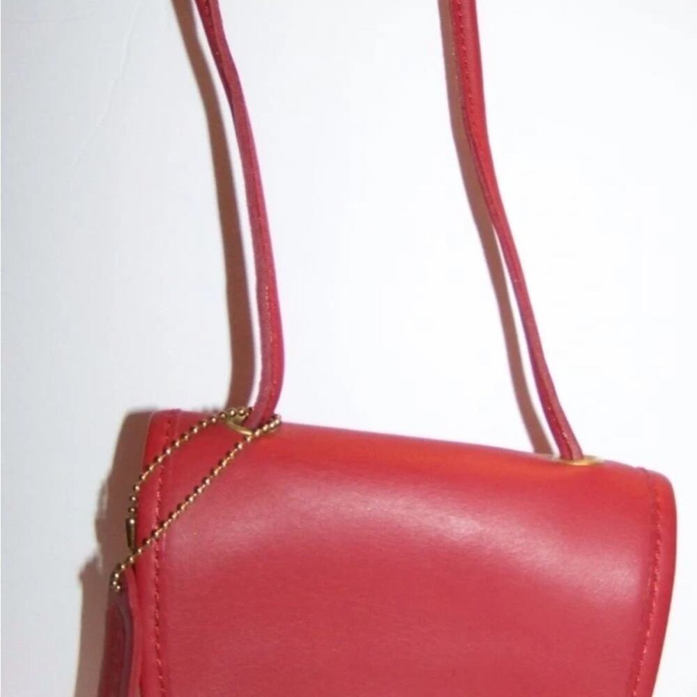 Coach Red Everett Mini-bag style 9934 - Picture 7 of 14